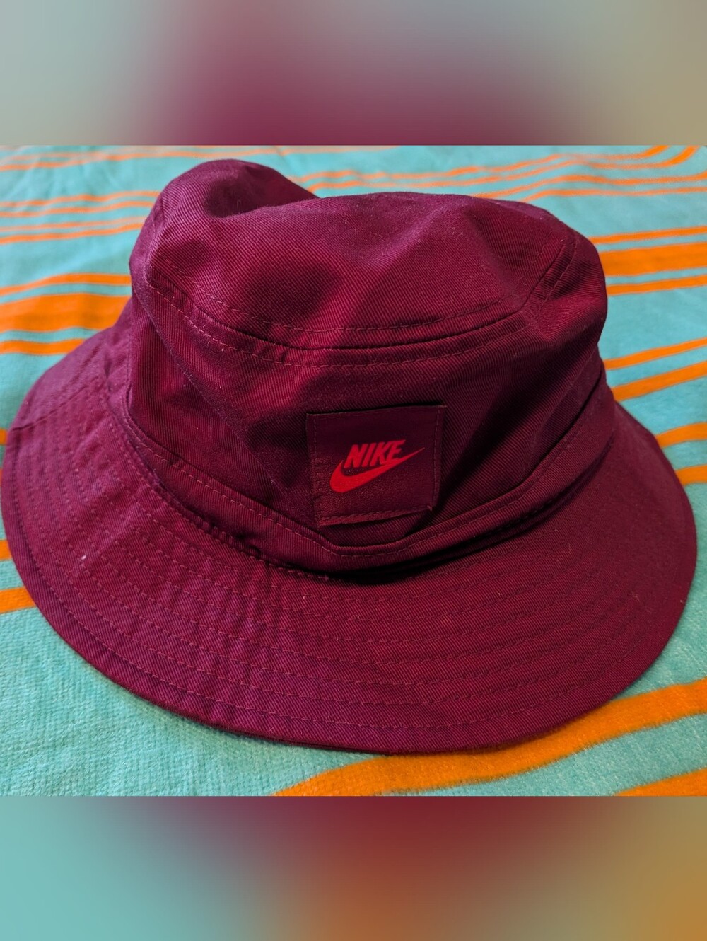 Nike Men's Maroon Bucket Hat